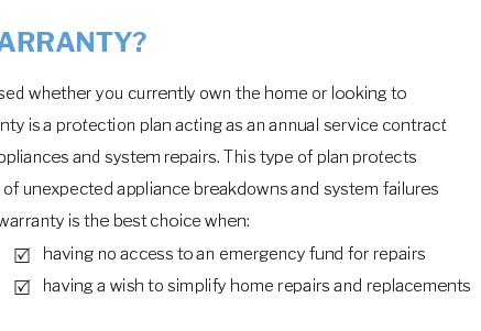 repair warranty shoreline